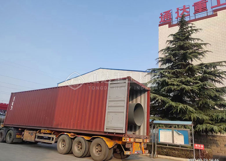 出口智利對(duì)輥擠壓造粒機(jī)